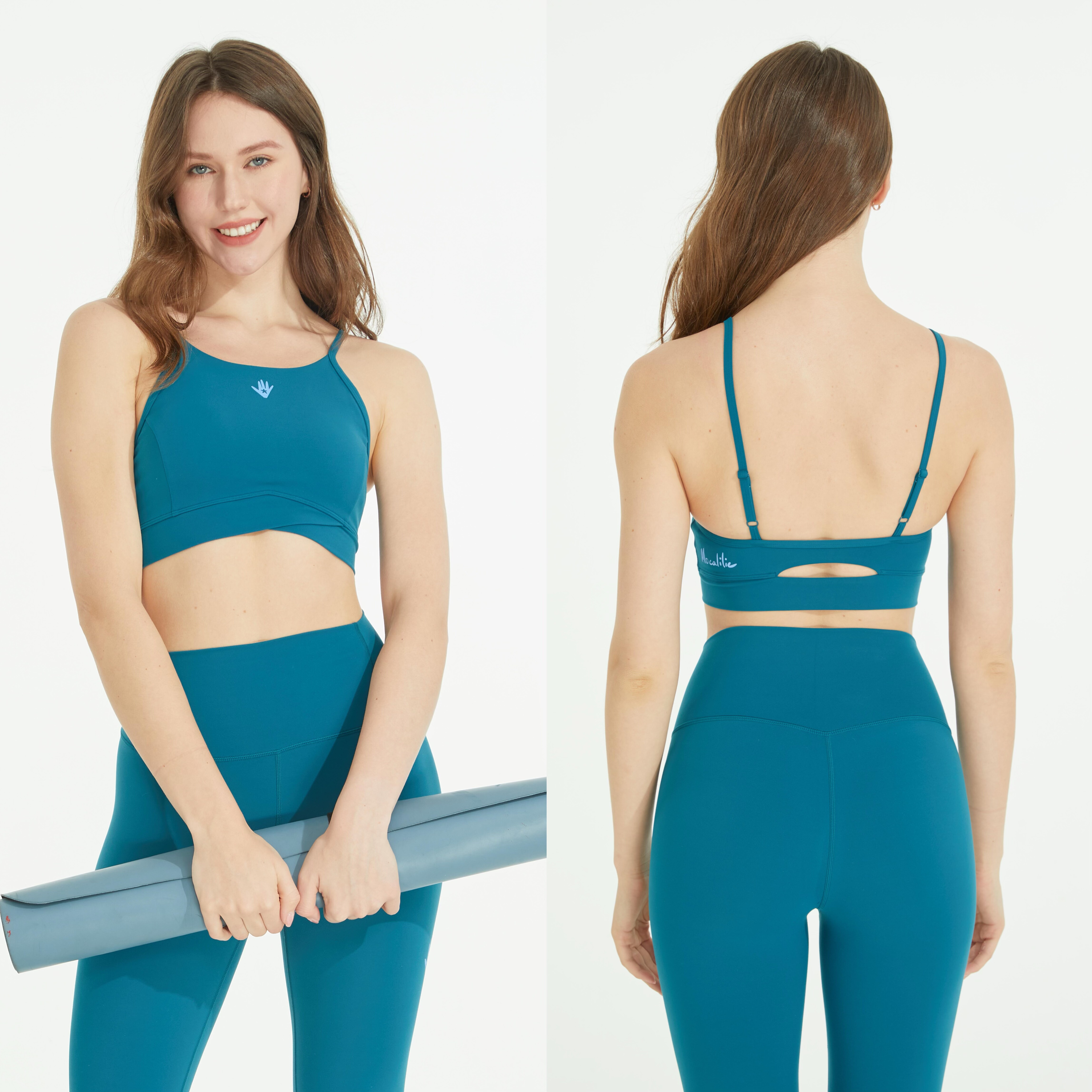 特价 mocalilie小手掌抱抱瑜伽运动文胸背心含胸垫裸感内衣上衣,运动/瑜伽/健身/球迷用品,瑜伽背心,淘宝优惠券,粉丝福利购,淘宝优惠卷