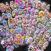 拉布拉布泡泡贴儿童贴纸立体粘男女孩幼儿园卡通奖励贴画