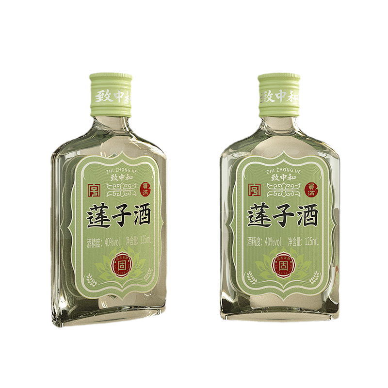 致中和莲子酒 40度佳酿125ml*24商务宴请酒