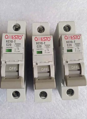 ONESTO空气开关KC10-T/C20a熔断器拍前议价