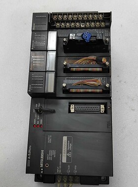 原装三菱PLC一套A1SJHCPU/A1SX41/A1S 拍前议价