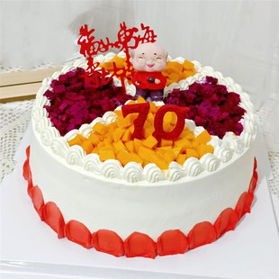 成都锦江区金牛区成华区武侯区龙泉驿新都区做寿生日蛋糕同城配送