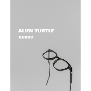 TURTLE 高版 ALIEN 本GM黑框眼镜架KUBO板材可配度数近视防蓝光