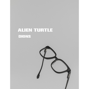 TURTLE 高版 ALIEN 本GM眼镜框女高级感Dion大圆脸女可配近视