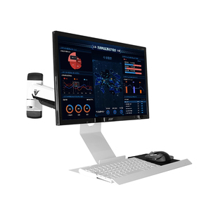 悠视显示器支架壁挂工业设备机柜通用电脑挂架键盘托架GM211KBL