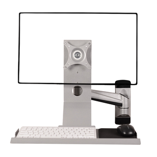 悠视显示器支架工业设备机床壁挂通用液晶屏幕挂架键盘托架可折叠