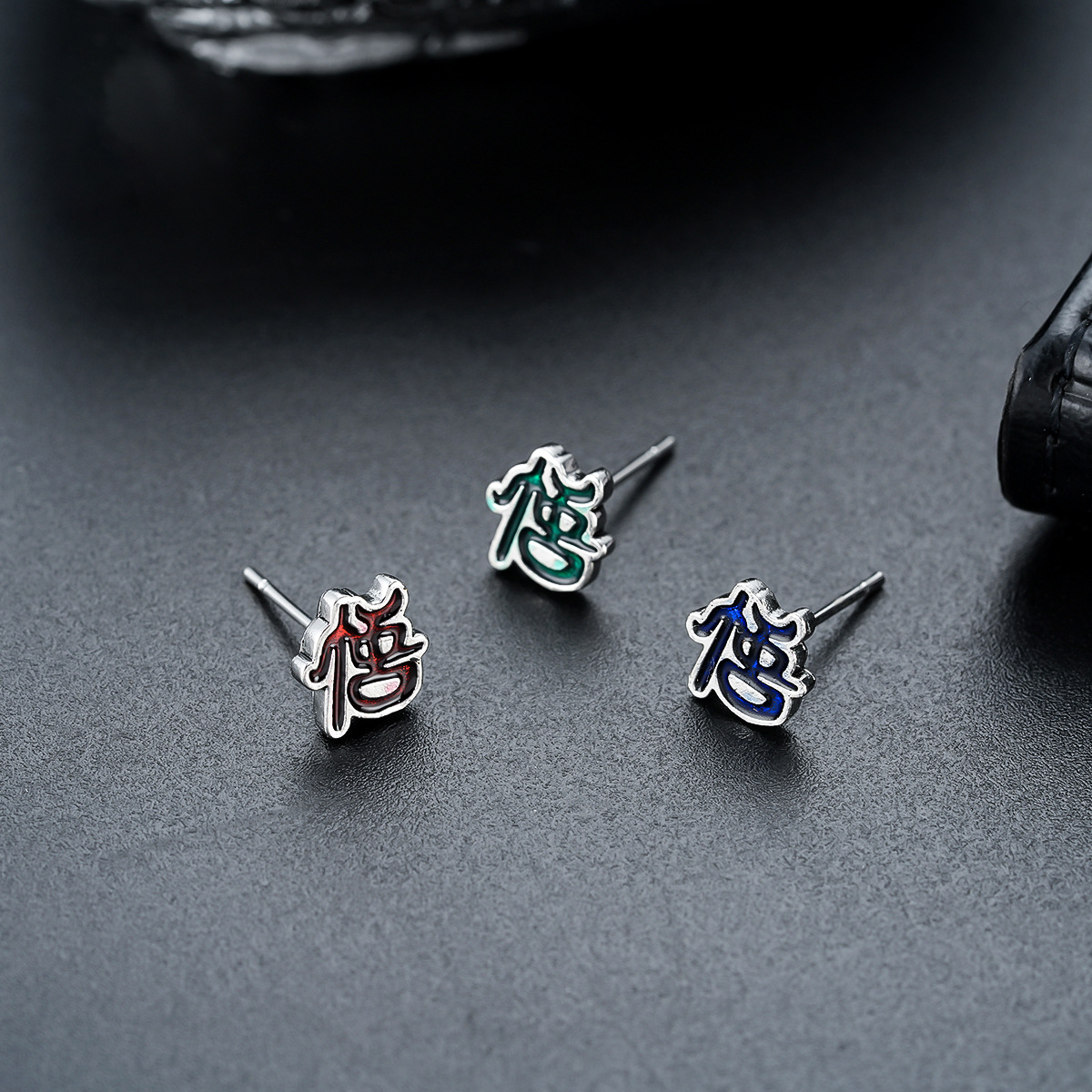 悟空个性耳钉男轻奢高级感气质耳环女小众时尚耳饰不规则百搭饰品