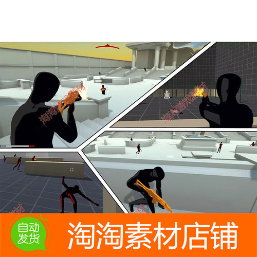 Unity Third Person Shooter Bundle 1.0.3 包更新 射击游戏项目