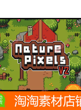 Unity Nature Pixels V2 Top-down pixel art asset pack 1.0