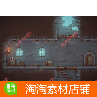 Unity Pixel Art Platformer Dungeon 1.1.5 包更 2D像素洞穴 URP