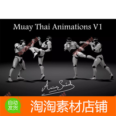 Unity3d Combat animations - Kickboxing and Muay Thai V1 1.0