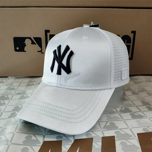 MLB棒球帽NY男女同款专柜同款遮阳帽防晒帽网眼帽 19NY1UCD10400