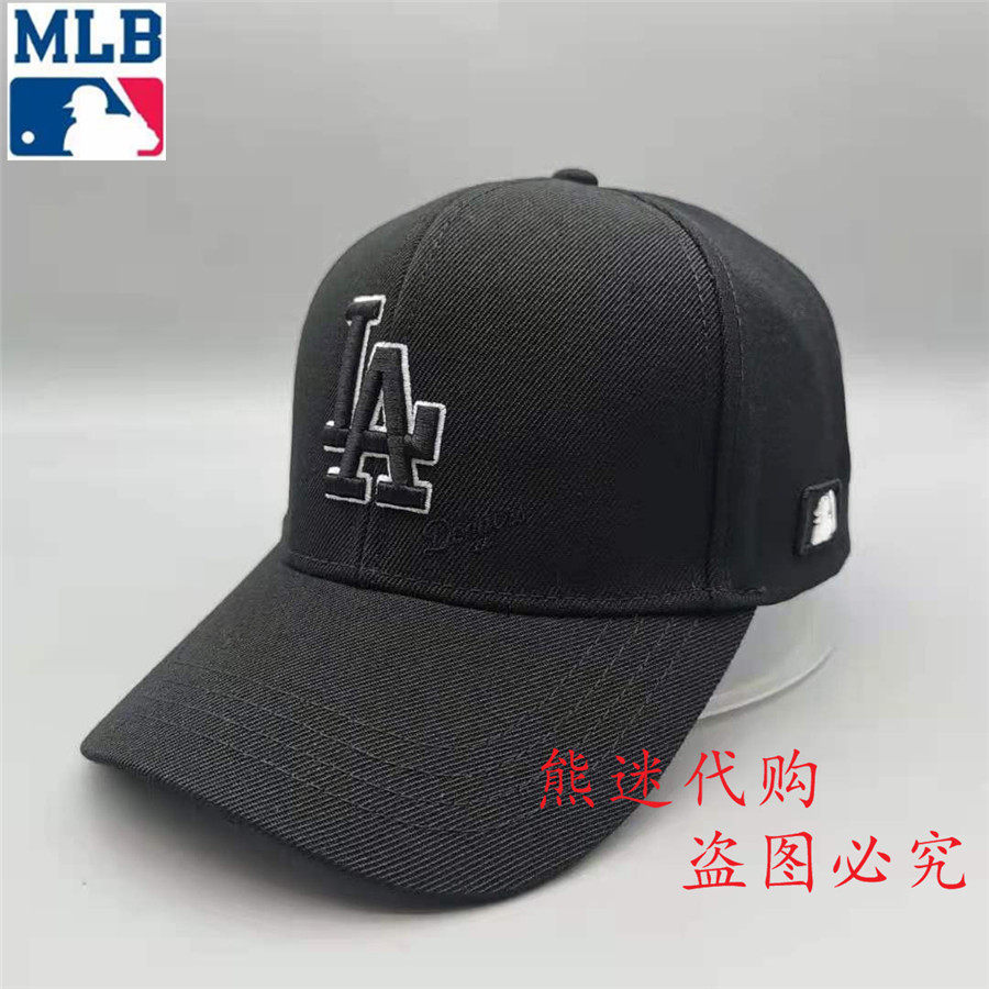 MLB棒球帽正品LA帽子女鸭舌帽男遮阳帽棒球帽 20LA3UCD00300