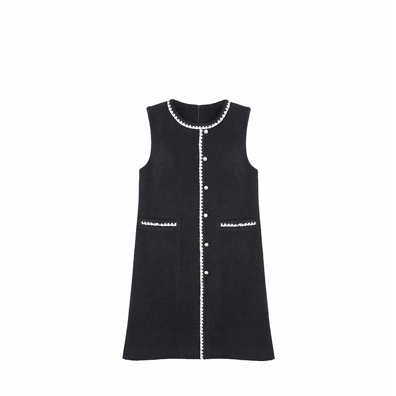 柒院家大码小香风高级感连衣裙女