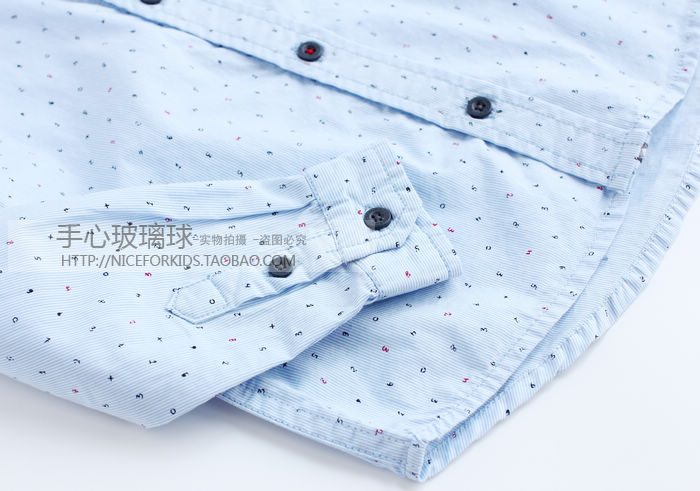 Chemise garcon à manche longue - Ref 2073200 Image 4