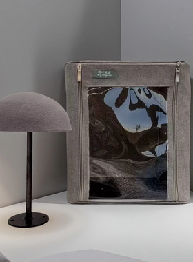 假发收纳箱 整套可折叠便携 防尘假发收纳袋收纳盒子支架放置支架