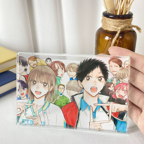 漫能青春之箱蓝箱水晶立牌我的青春装在这个箱子里动漫周边二次元