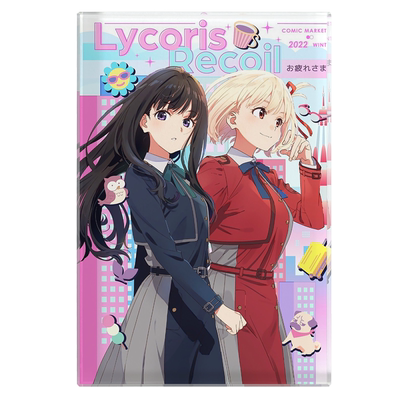 漫能日本lycoris水晶立牌