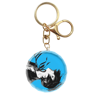 漫能女神异闻录3reload水晶挂件日系透明钥匙扣二次元动漫周边cos