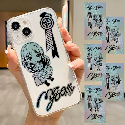 BanG Dream! It's MyGO镭射银贴纸diy耳机ipad防水贴图痛车贴箱贴