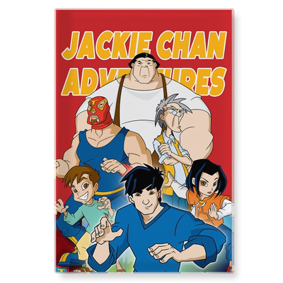 漫能美国成龙历险记立牌