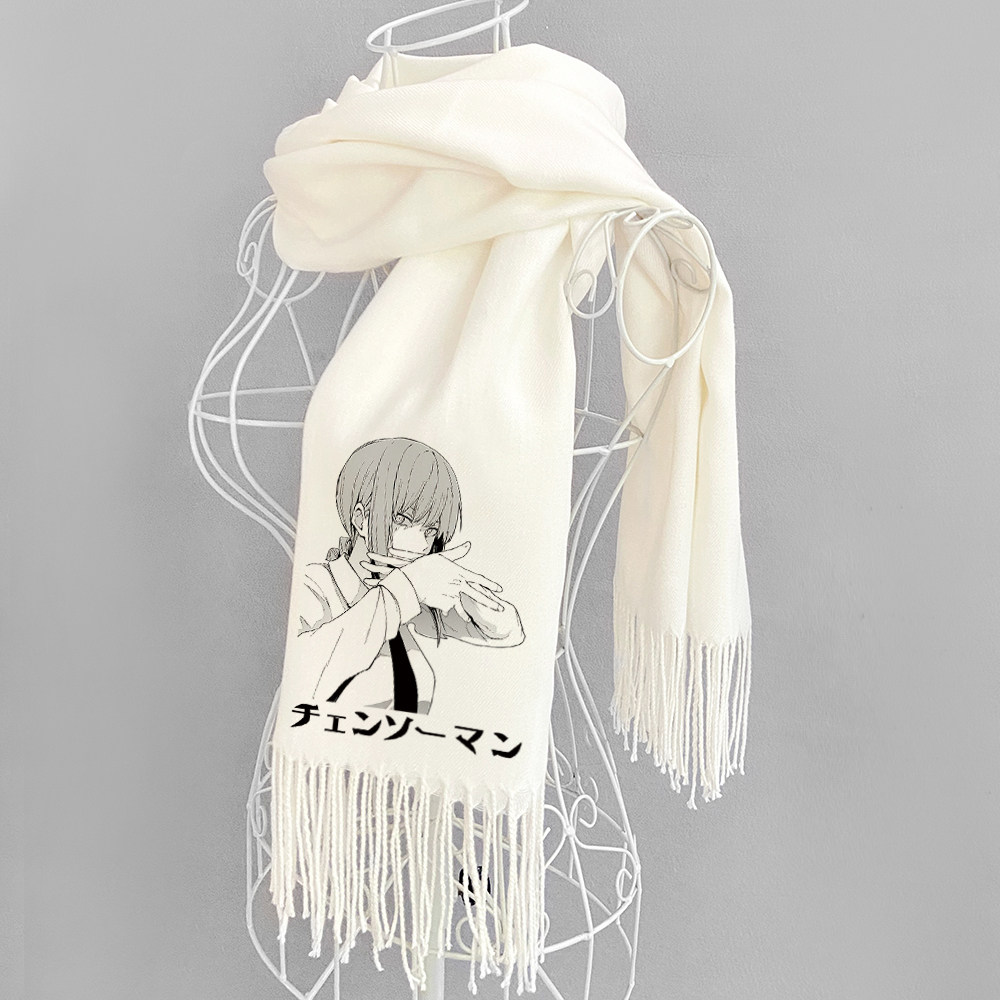 漫能电锯人围巾个性周边