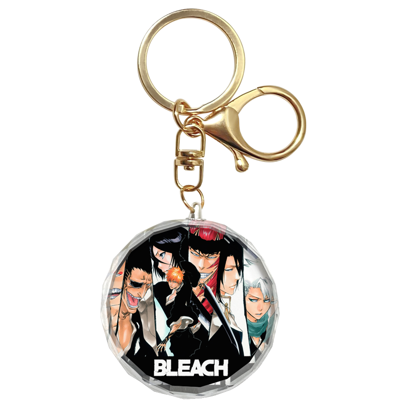 漫能死神水晶挂件玻璃黑崎一护日本动漫日系二次元钥匙扣周边礼物