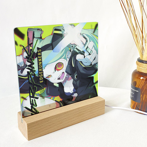 漫能赛博朋克边缘行者夜灯周边