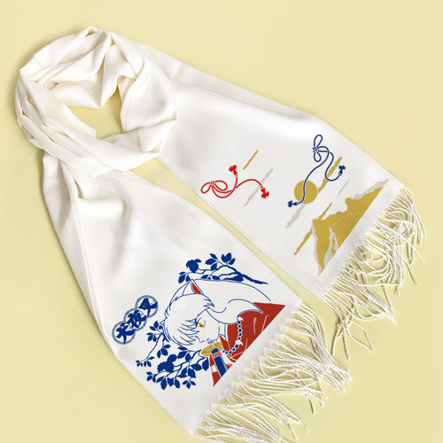 漫能犬夜叉围巾百搭休闲