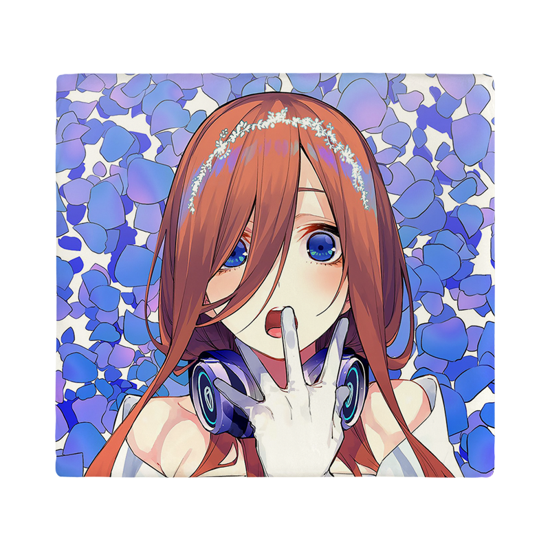 漫能五等分的花嫁坐垫防滑慢回弹记忆棉日本动漫二次元周边礼物