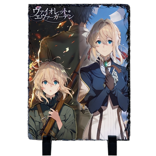 漫能紫罗兰永恒花园石板画高清桌面摆件二次元装饰画动漫周边礼物