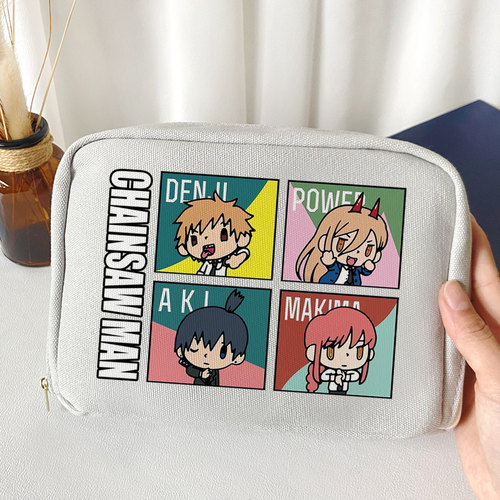 漫能日本电锯人笔袋文具