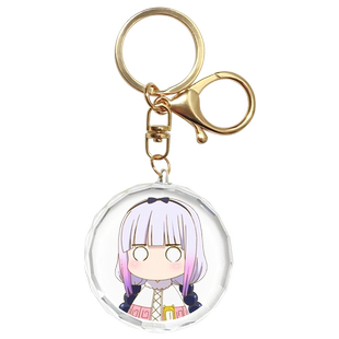 漫能小林家的龙女仆水晶挂件钥匙扣康娜托尔龙周边二次元动漫礼物