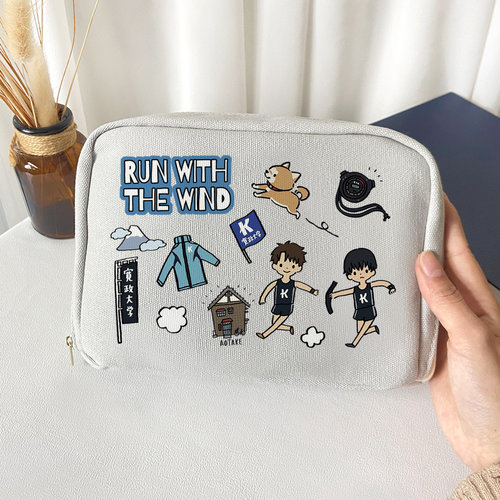 漫能日本强风吹拂文具袋