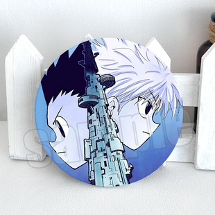 全职猎人陶瓷杯垫防滑垫子杯垫酷拉皮卡二次元卡通动漫周边礼物