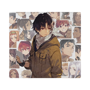 漫能86-不存在的战区坐垫记忆棉回弹防滑高清二次元靠垫动漫周边