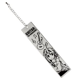 漫能轻音少女金属书签个性挂件平泽唯中野梓二次元卡通动漫周边
