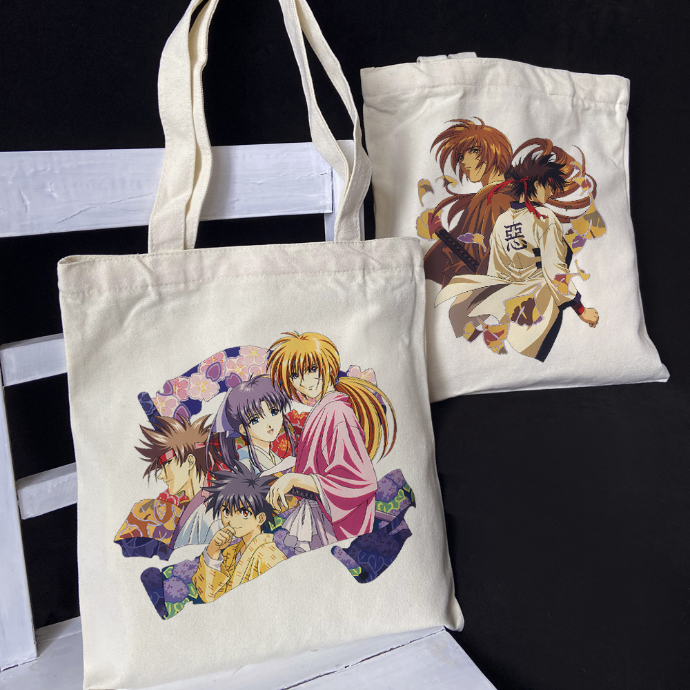 漫能浪客剑心帆布包二次元