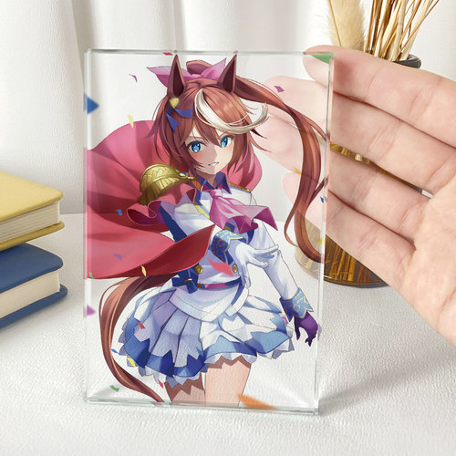 漫能日本赛马娘水晶立牌