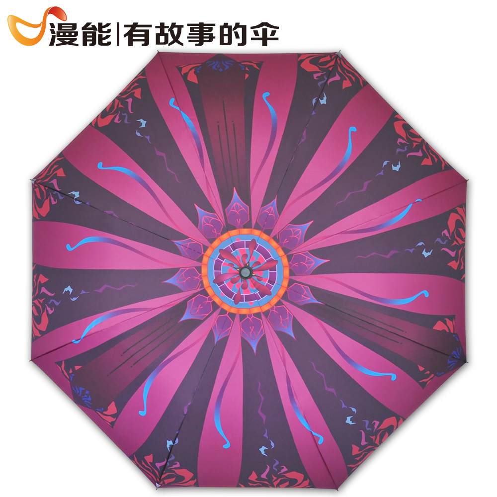 漫能少年锦衣卫cos花道常花爷花间瓷双层反向雨伞动漫周边二次元