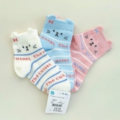 外贸日单女童春秋夏季 短袜船袜日系童袜15 20CM