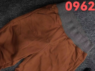 高腰弹力纯棉松紧腰女长裤 2025冬季 正品 尹衣社0962夹棉棉裤 新款