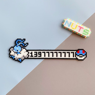 七夕青鸟宝可梦停车牌车饰临时挪车手机号码牌创意手工高端动漫