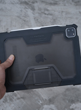 肥熊EDC系列战术防摔适用苹果iPad Pro 11寸平板电脑2022 2021 2020 2018军事保护套外壳防弯外套保护壳