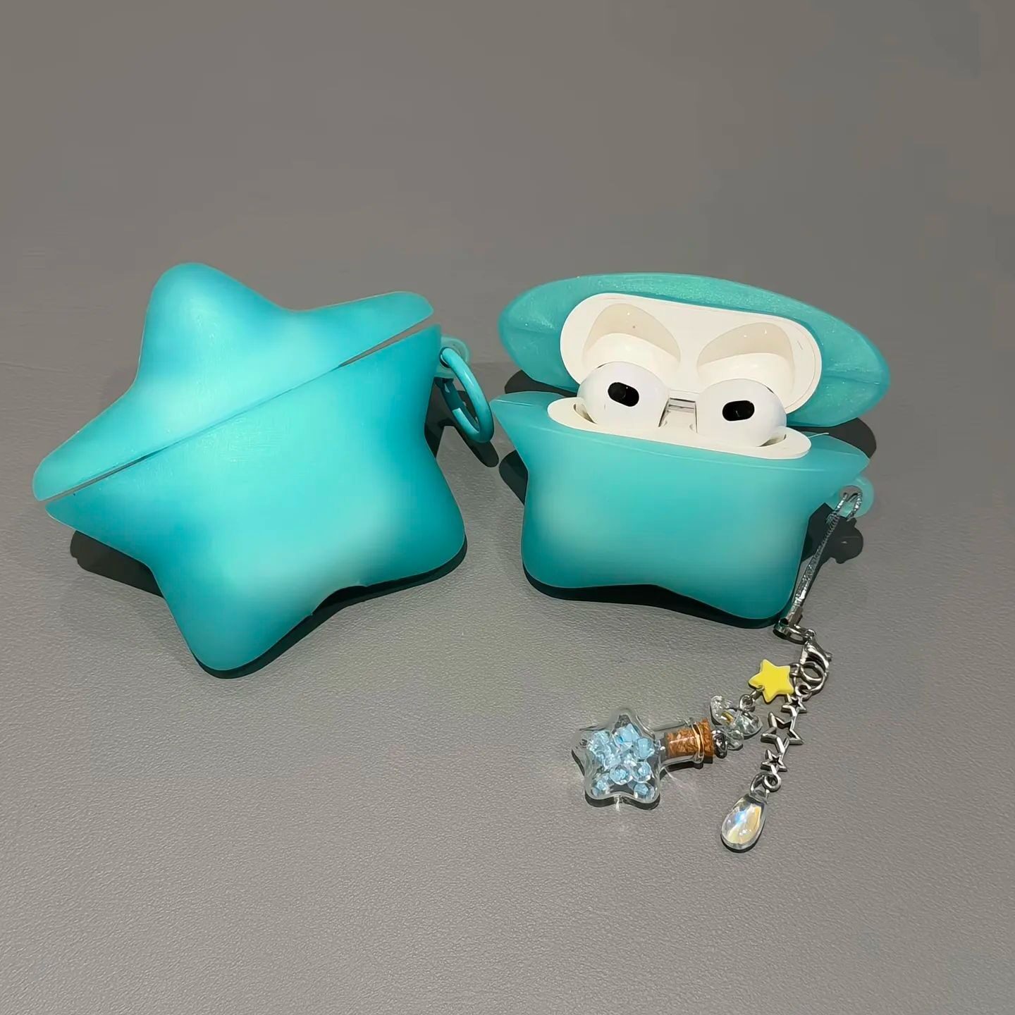 创意荧光立体五角星适用华为FreebudsPro4耳机壳FreeClip保护套华为7i小众5i/6i硅胶SE3防摔se2软盒男女Pro3,3C数码配件,耳机保护套,淘宝优惠券,粉丝福利购,淘宝优惠卷