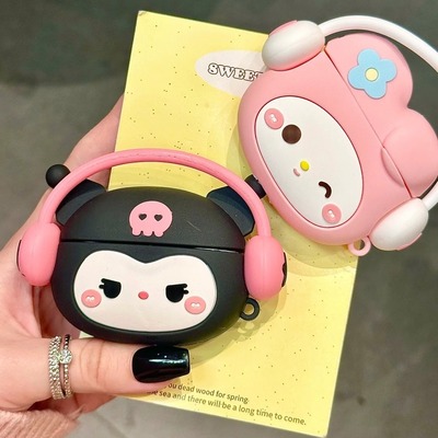 听音乐库洛米美乐蒂耳机壳