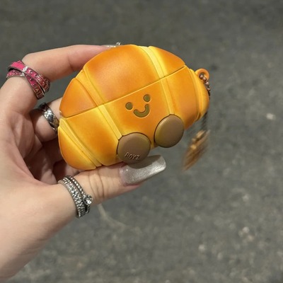 小米耳机保护壳可颂牛角包