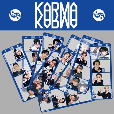 四宫格书签正规专辑KARMA可爱