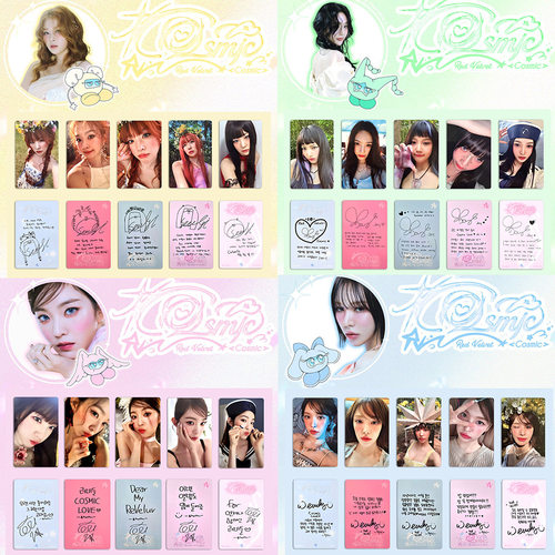 Red Velvet Cosmic Photocard专辑小卡 红贝贝随机卡 裴珠泫hotel