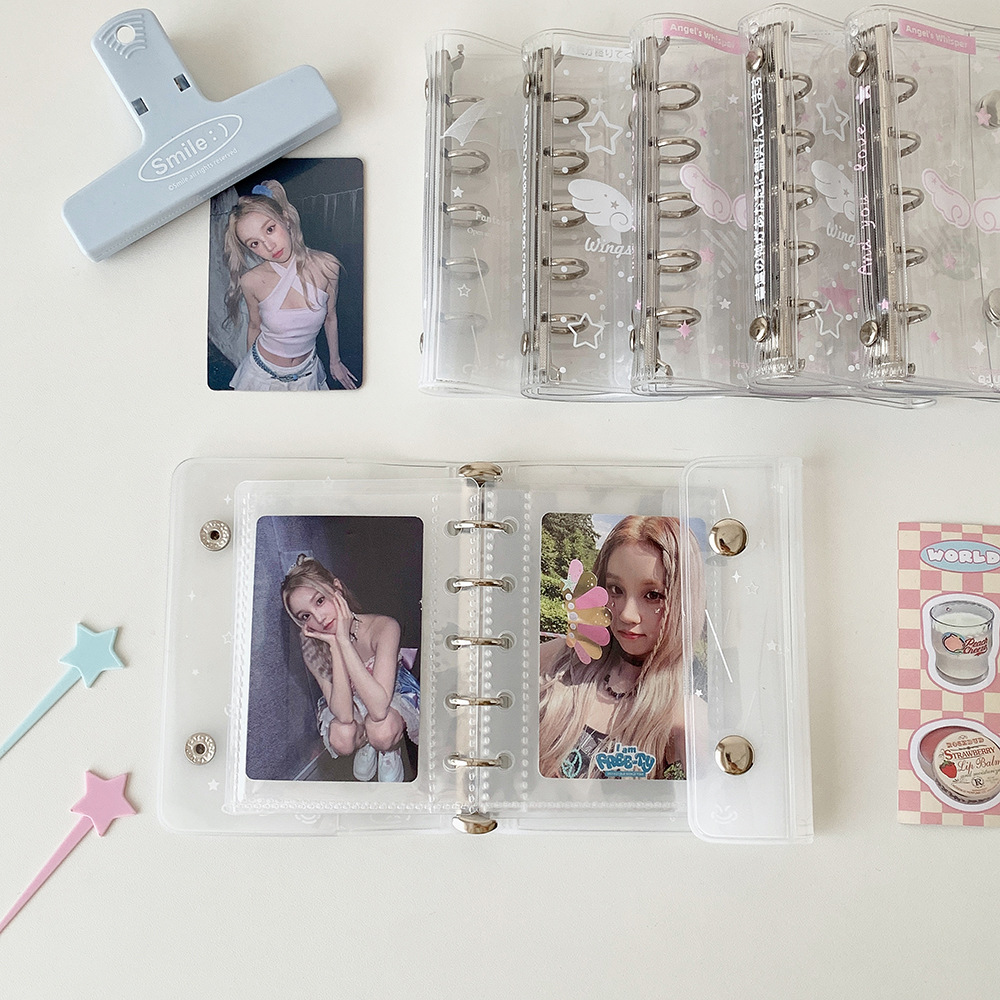 卡通天使系列M5透明活页本